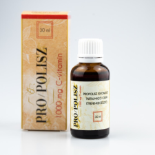 PRO/POLISZ Pro/polisz propoliszos kivonatot tartalmazó alkoholos csepp 1000mg c-vitaminnal 30 ml gyógyhatású készítmény