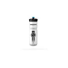 PRO Team műanyag kulacs, 800 ml, csavaros, fehér kulacs, kulacstartó