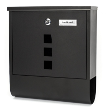 Pro-Tech Postaláda fekete SN3671-2 postaláda