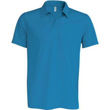 PROACT Férfi póló Proact PA482 Men&#039;S Short-Sleeved polo Shirt -3XL, Aqua Blue férfi póló