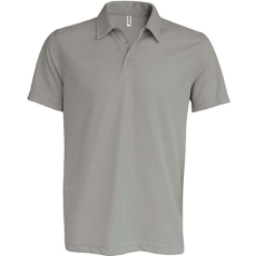 PROACT Férfi póló Proact PA482 Men'S Short-Sleeved polo Shirt -3XL, Fine Grey