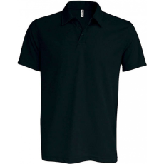 PROACT Férfi póló Proact PA482 Men'S Short-Sleeved polo Shirt -M, Black