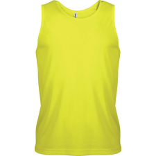 PROACT Férfi Proact PA441 Men’S Sports vest -2XL, Fluorescent Yellow atléta, trikó