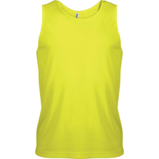PROACT Férfi Proact PA441 Men’S Sports vest -M, Fluorescent Yellow