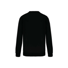 PROACT gyerek hosszú ujjú sport pulóver PA374, Black/White-6/8