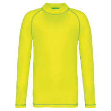 PROACT gyerek hosszú ujjú sportpóló UV védelemmel PA4018, Fluorescent Yellow-4/6