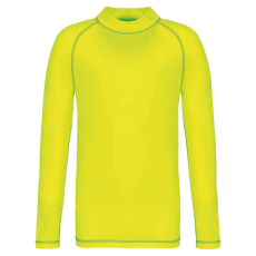 PROACT gyerek hosszú ujjú sportpóló UV védelemmel PA4018, Fluorescent Yellow-4/6