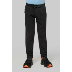 PROACT Gyerek nadrág Proact PA1013 Kid'S Multisport Jogging pants With pockets -10/12, Black