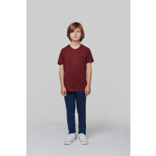 PROACT Gyerek póló Proact PA445 Kids&#039; Short Sleeved Sports T-Shirt -10/12, Wine gyerek póló