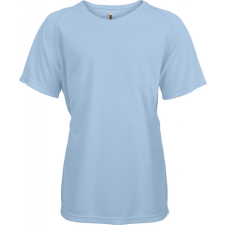 PROACT Gyerek póló Proact PA445 Kids&#039; Short Sleeved Sports T-Shirt -6/8, Sky Blue gyerek póló