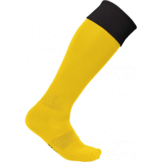 PROACT hosszú szárú sportzokni kontrasztos színű felsö résszel PA0300, Sporty Yellow/Black-35/38