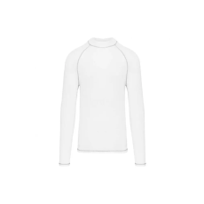 PROACT hosszú ujjú férfi sportpóló UV védelemmel PA4017, White-XL
