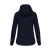 PROACT Női kapucnis cipzáras vastag sztreccs pulóver PA359, French Navy Heather-XL