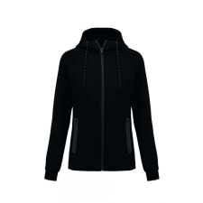 PROACT Női kapucnis pulóver Proact PA359 Ladies’ Hooded Sweatshirt -2XL, Black női pulóver, kardigán