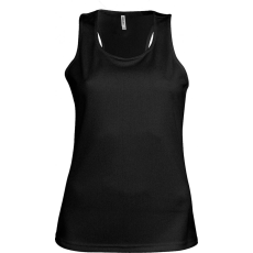 PROACT Női Proact PA442 Ladies' Sports vest -XL, Black