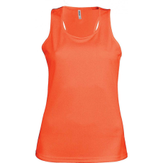 PROACT Női Proact PA442 Ladies' Sports vest -XL, Fluorescent Orange