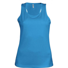 PROACT Női Proact PA442 Ladies' Sports vest -XS, Aqua Blue