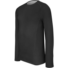 PROACT PA005 férfi hosszú ujjú sztreccs sportpóló Proact, Black-L