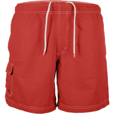 PROACT PA119 férfi mikroszálas úszónadrág-rövidnadrág Proact, Red-S férfi rövidnadrág
