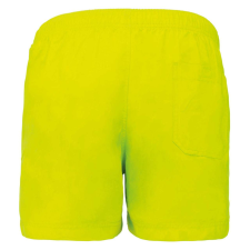 PROACT PA169 bársonyos tapintású férfi úszó rövidnadrág Proact, Fluorescent Yellow-XL férfi fürdőnadrág