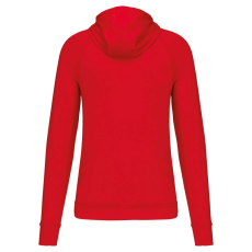 PROACT PA360 férfi kapucnis 1/4 cipzáras sztreccs sport pulóver Proact, Red-3XL