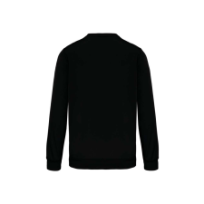 PROACT PA373 környakas unisex sport pulóver Proact, Black/White-M férfi pulóver, kardigán