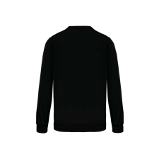 PROACT PA373 környakas unisex sport pulóver Proact, Black/White-XL férfi pulóver, kardigán