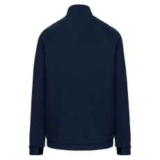 PROACT PA378 cipzáras magas nyakú férfi vastag sztreccs pulóver Proact, French Navy Heather-XL