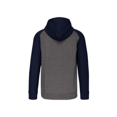 PROACT PA380 UNISEX TWO-TONE ZIPPED HOODED FLEECE JACKET L