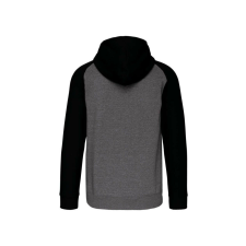 PROACT PA380 UNISEX TWO-TONE ZIPPED HOODED FLEECE JACKET S férfi pulóver, kardigán
