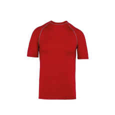 PROACT PA4007 szűk szabású unisex sztreccs surf póló Proact, Sporty Red-M