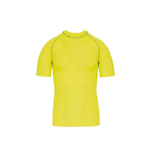 PROACT PA4008 gyerek szűk szabású sztreccs surf póló Proact, Fluorescent Yellow-10/12 gyerek póló