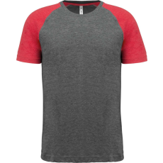 PROACT PA4010 ADULT TRIBLEND TWO-TONE SPORTS SHORT-SLEEVED T-SHIRT 2XL