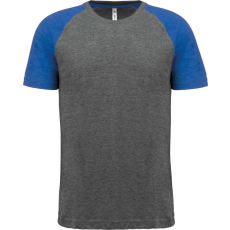 PROACT PA4010 ADULT TRIBLEND TWO-TONE SPORTS SHORT-SLEEVED T-SHIRT 2XL