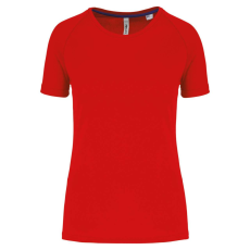 PROACT PA4013 rövid ujjú környakas Női sportpóló Proact, Red-XS