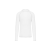 PROACT PA4017 hosszú ujjú férfi sportpóló UV védelemmel Proact, White-XS