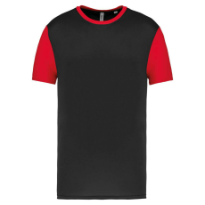 PROACT PA4023 ADULTS&- 039; BICOLOUR SHORT-SLEEVED T-SHIRT L