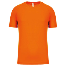 PROACT PA438 férfi környakas raglános rövid ujjú sportpóló Proact, Fluorescent Orange-3XL