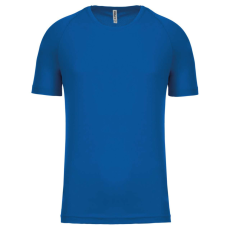 PROACT PA438 férfi környakas raglános rövid ujjú sportpóló Proact, Sporty Royal Blue-S