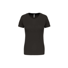 PROACT PA439 Női környakas raglános rövid ujjú sportpóló Proact, Dark Grey-S