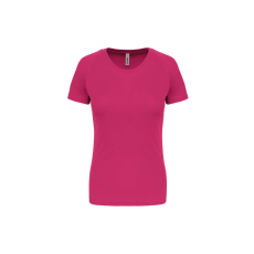 PROACT PA439 Női környakas raglános rövid ujjú sportpóló Proact, Fuchsia-M