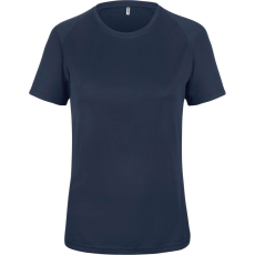 PROACT PA439 Női környakas raglános rövid ujjú sportpóló Proact, Sporty Navy-L