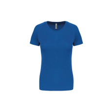 PROACT PA439 Női környakas raglános rövid ujjú sportpóló Proact, Sporty Royal Blue-XS
