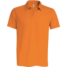 PROACT PA482 férfi rövid ujjú galléros sprtpóló Proact, Orange-S férfi póló