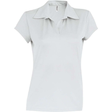 PROACT PA483 rövid ujjú Női galléros sprtpóló Proact, White-XL női póló