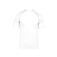 PROACT szűk szabású unisex sztreccs surf póló PA4007, White-L
