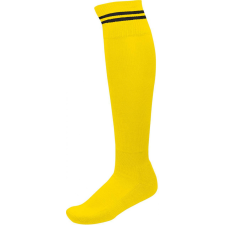 PROACT Uniszex zokni Proact PA015 Striped Sports Socks -27/30, Sporty Yellow/Black női zokni