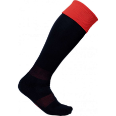 PROACT Uniszex zokni Proact PA0300 Two-Tone Sports Socks -27/30, Black/Sporty Red