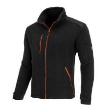 Procera Polár 350g fekete narancs megerősített, méret XL munkaruha