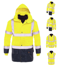 Procera Prolumo 5in1 bélelt kabát sárga HV méret XXXL